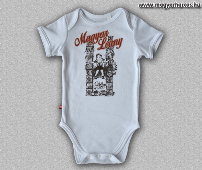 GyB02 - Magyar LEÁNY gyerek body
