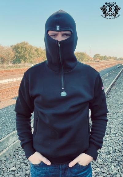 PuB03 - NINJA kapucnis belebújós pulóver