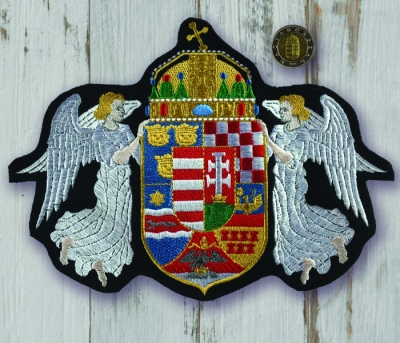 Angyalos címer felvarró-nagy